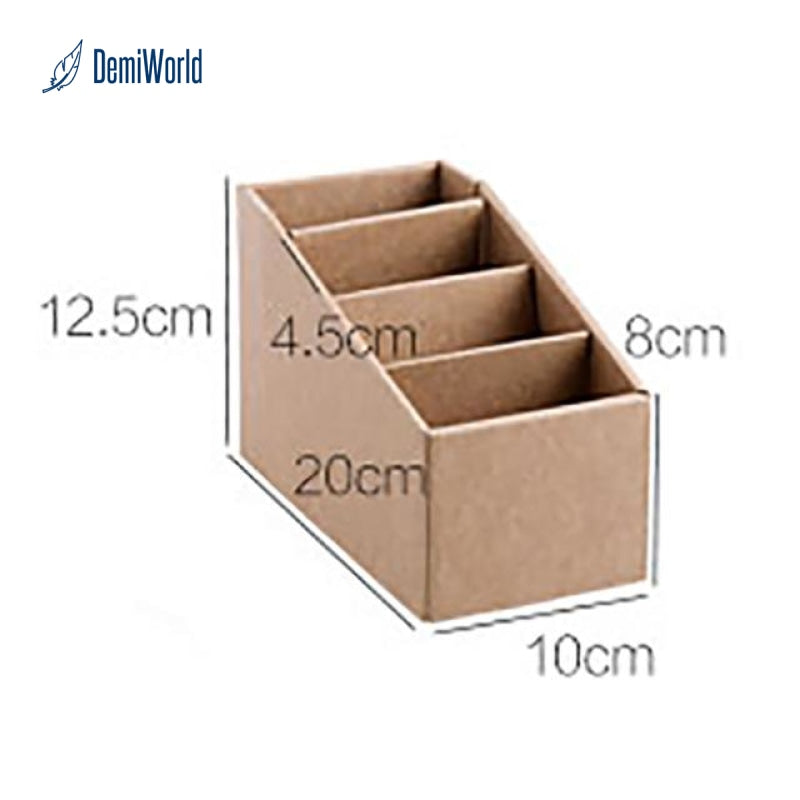 Office Desk Storage Box Cosmetic Paper Holder Stationery Container