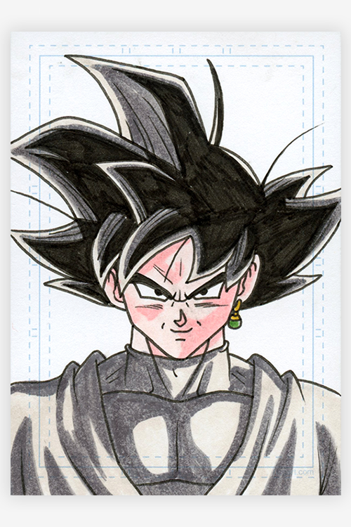 Goku Black By Sam Mayle Hero Complex Gallery