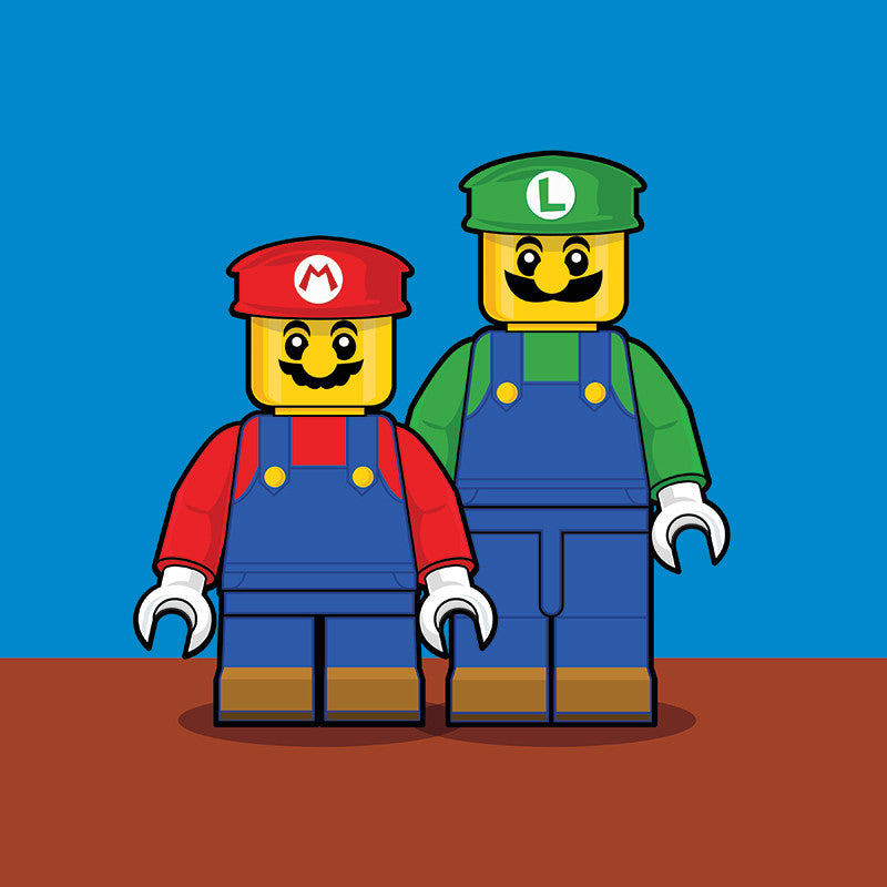 molester marxistisk Distill LEGO Mario Bros" by Dan Shearn - Hero Complex Gallery