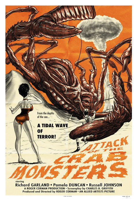 Attack Of The Crab Monsters Small By Stephen Sandoval Hero Complex Gallery
