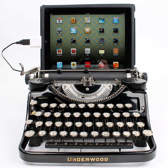 USB Typewriter ~ Retrofitting classic typewriters with modern tech.