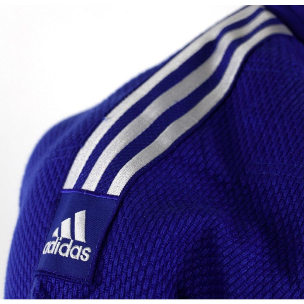 adidas Deluxe Double Weave Blue Gi Seka-Sports - Martial Arts Distributor