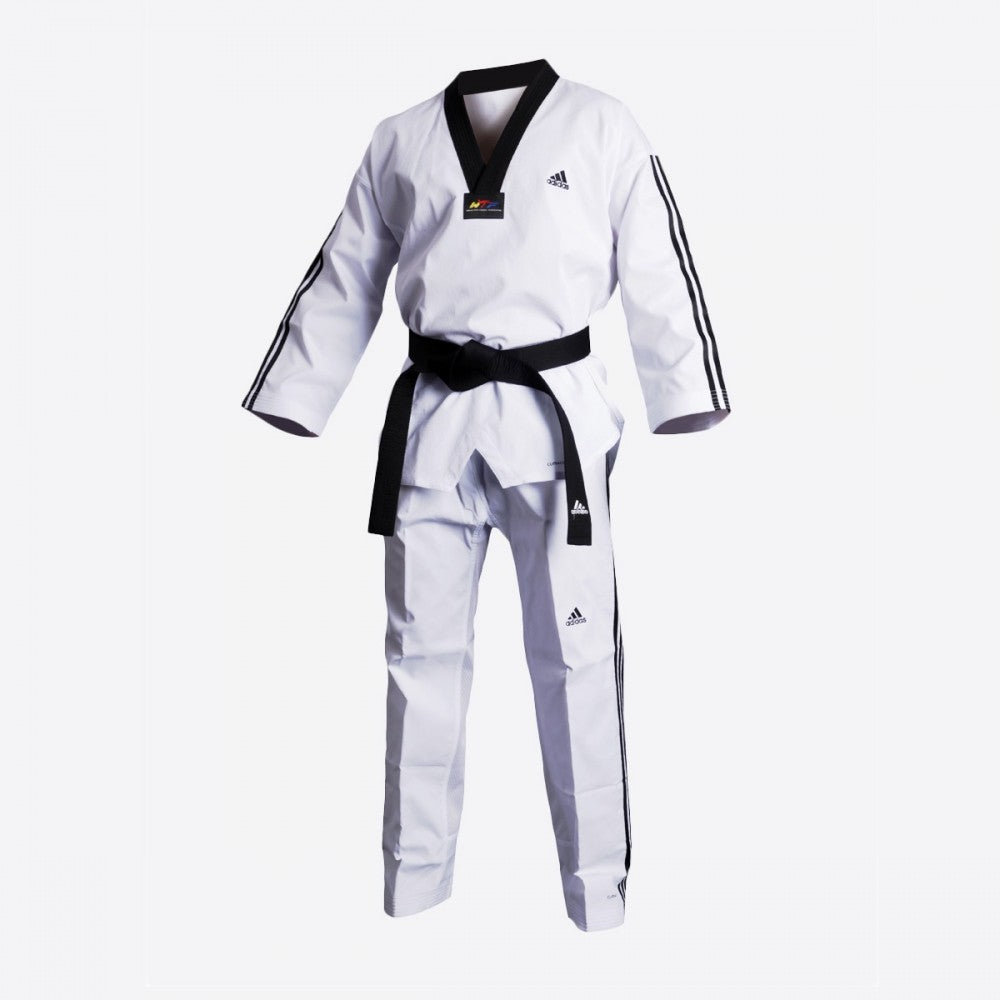 adidas Taekwondo ADIFLEX Uniform, Black V-Neck – Seka-Sports Arts Distributor