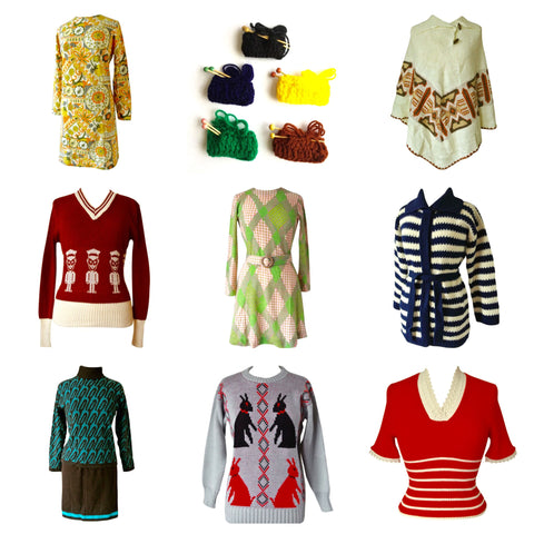 Vintage Knitwear at Candy Says