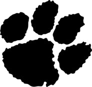 Clemson Tigers Logo Stencil