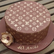 Louis Vuitton Cake Stencil