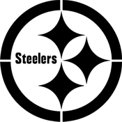 Pittsburgh Steelers Logo Stencil