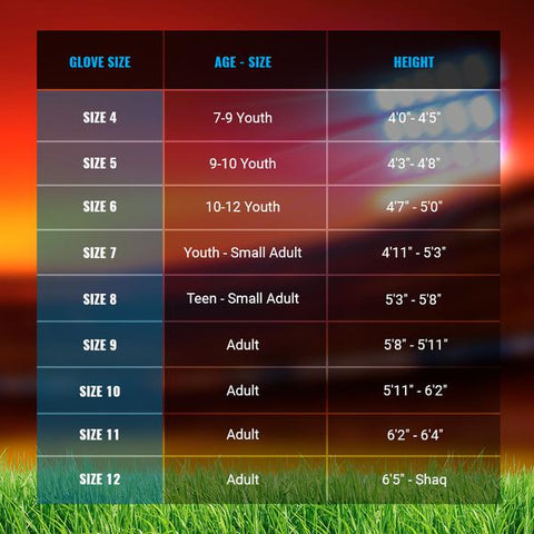 adidas goalie glove size chart