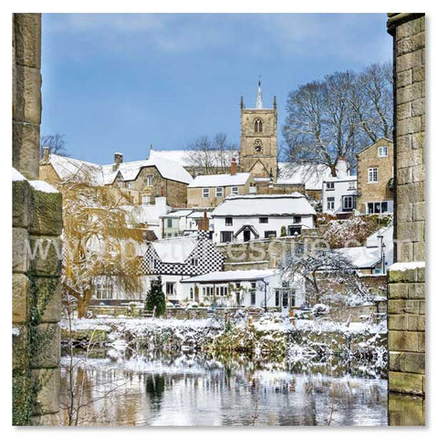 Waterside Knaresborough Christmas Card