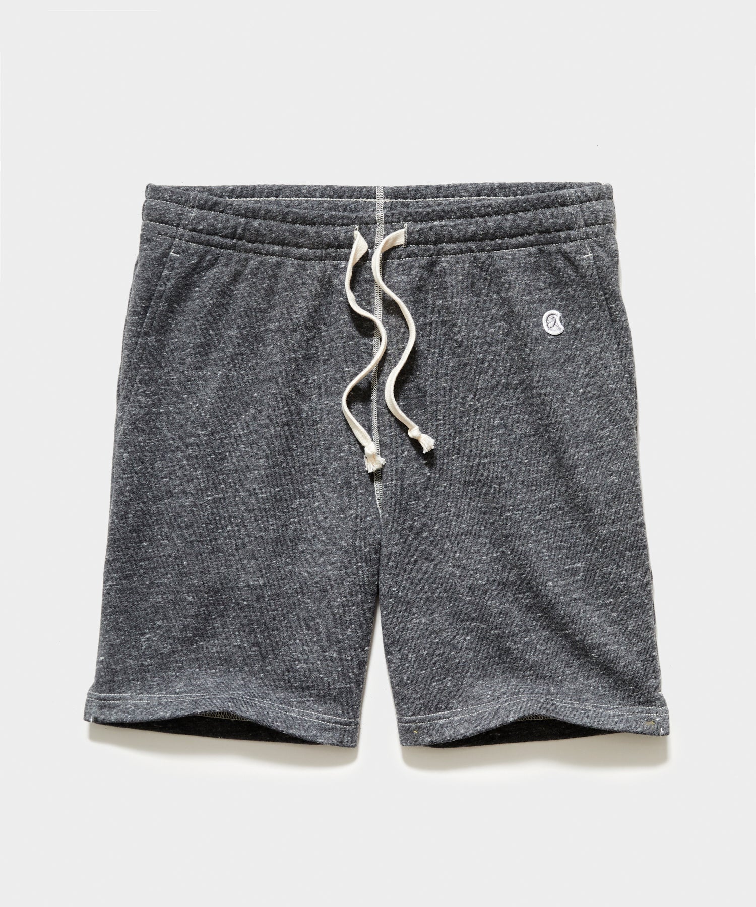 7" Midweight Warm Up Short in Charcoal Mix