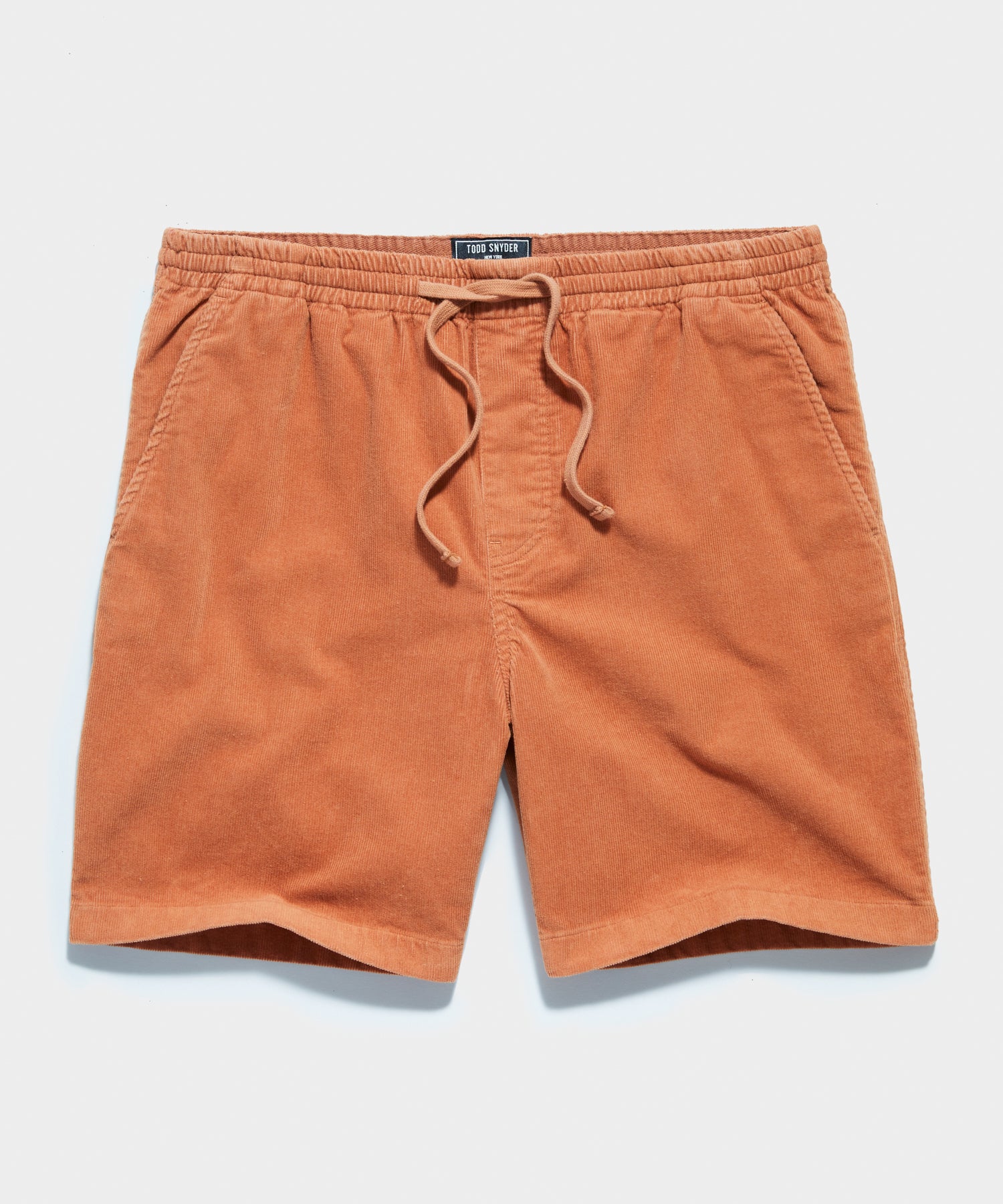 7" Washed Corduroy Weekend Short in Tuscan Terracotta