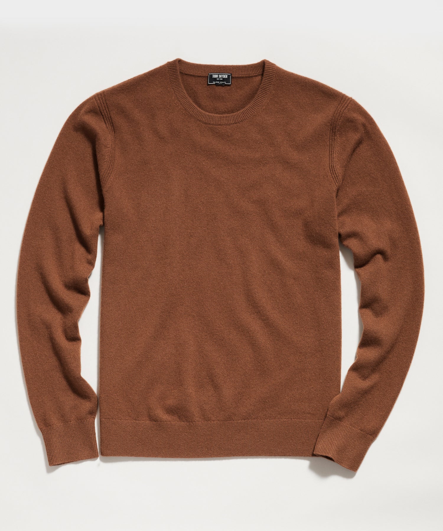 Cashmere Crewneck in Toasted Coconut