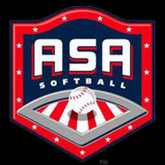 asa slowpitch softball stamp