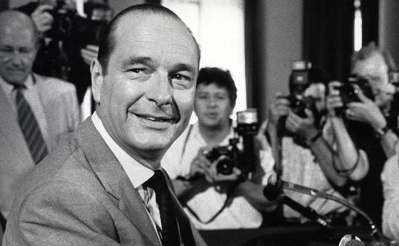 Jacques Chirac et la presse