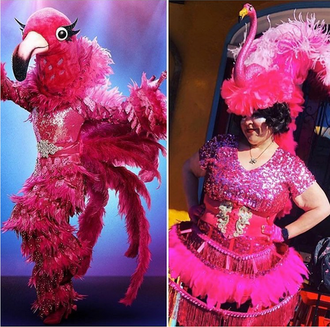 Mardi Gras Did it First, New Orleans, Badass Balloon Co-flamingo