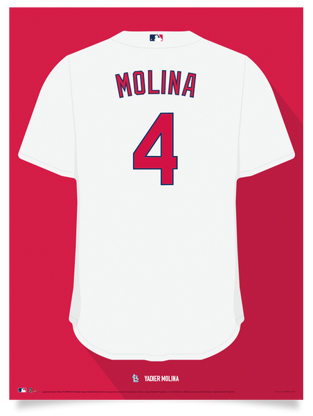 yadier molina cardinals jersey