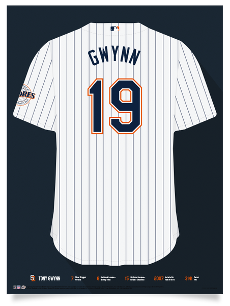 tony gwynn pinstripe jersey