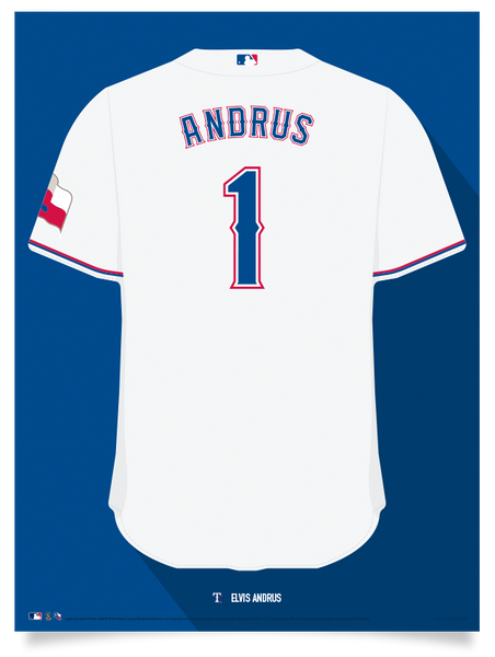 elvis andrus texas rangers jersey