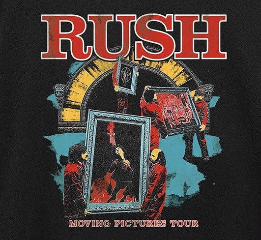 Vervolgen behandeling Bovenstaande Rush Moving Pictures Tour 1981 T-Shirt – ShirtsNThingsAZ