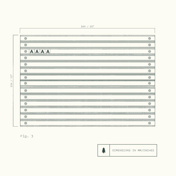letter display