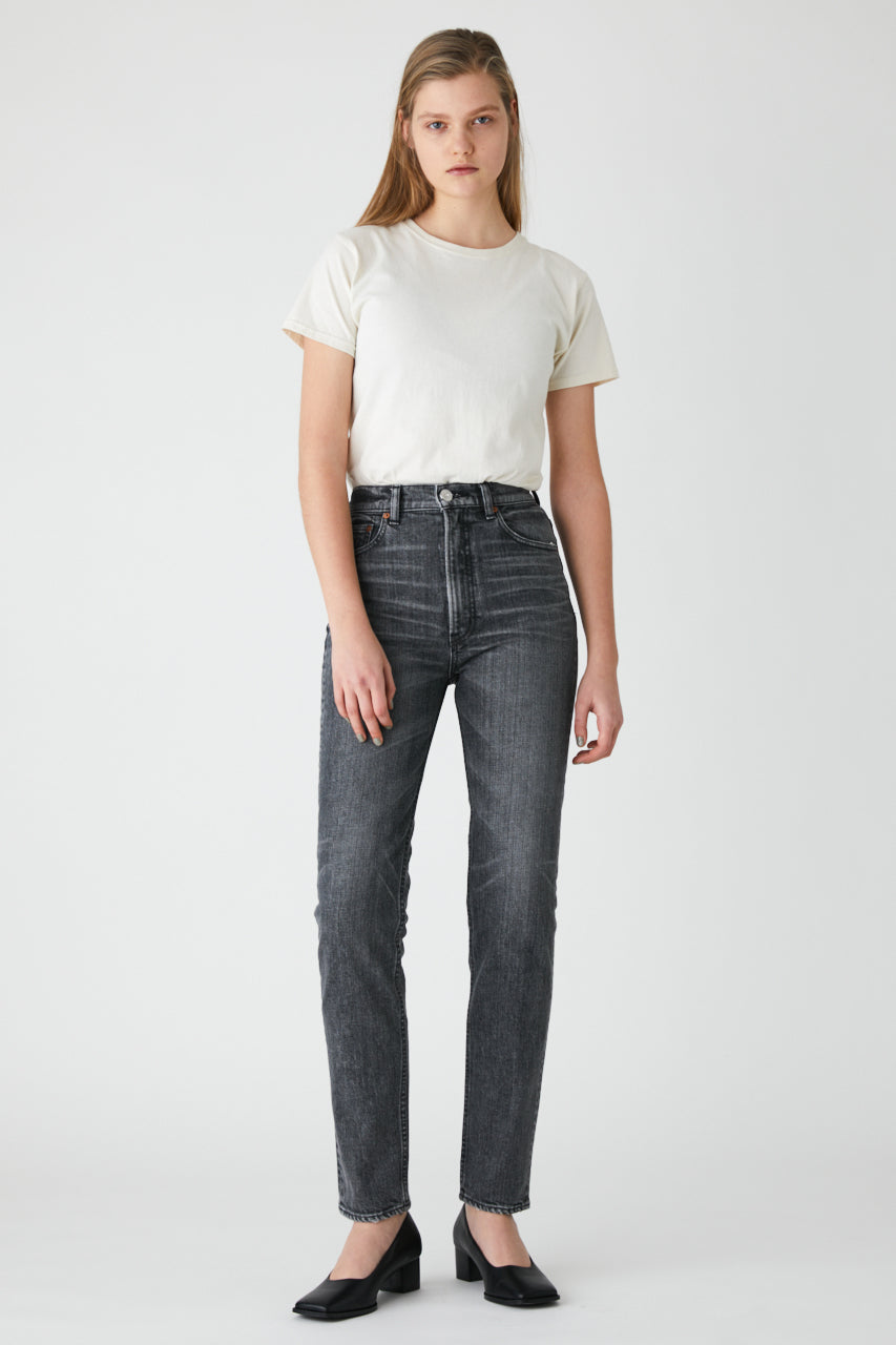 MOUSSY PLAIN JEANS STRAIGHT SLIM