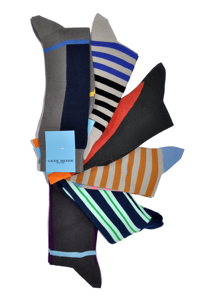 Gene Meyer Clothing Colorful Socks New