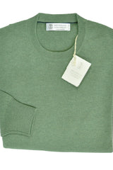 Brunello Cucinelli Cashmere Sweater Green M