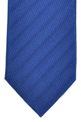 Corneliani Tie Navy Swirl Stripes