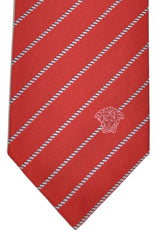 Versace Tie Red Stripes