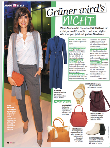 IN Magazine 17 Rabbia Camel Leather Tote Bag