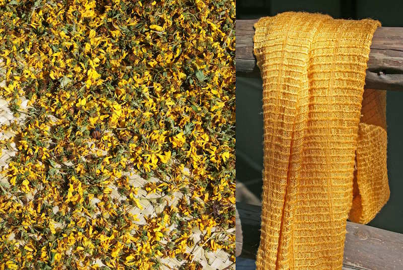 picture of before and after the silk is elaborated