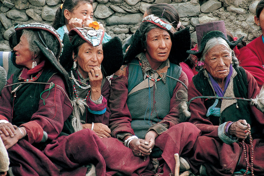 Local people in Himalayas