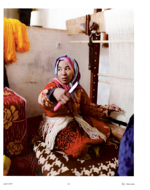 picture of a woman artisan in morocco
