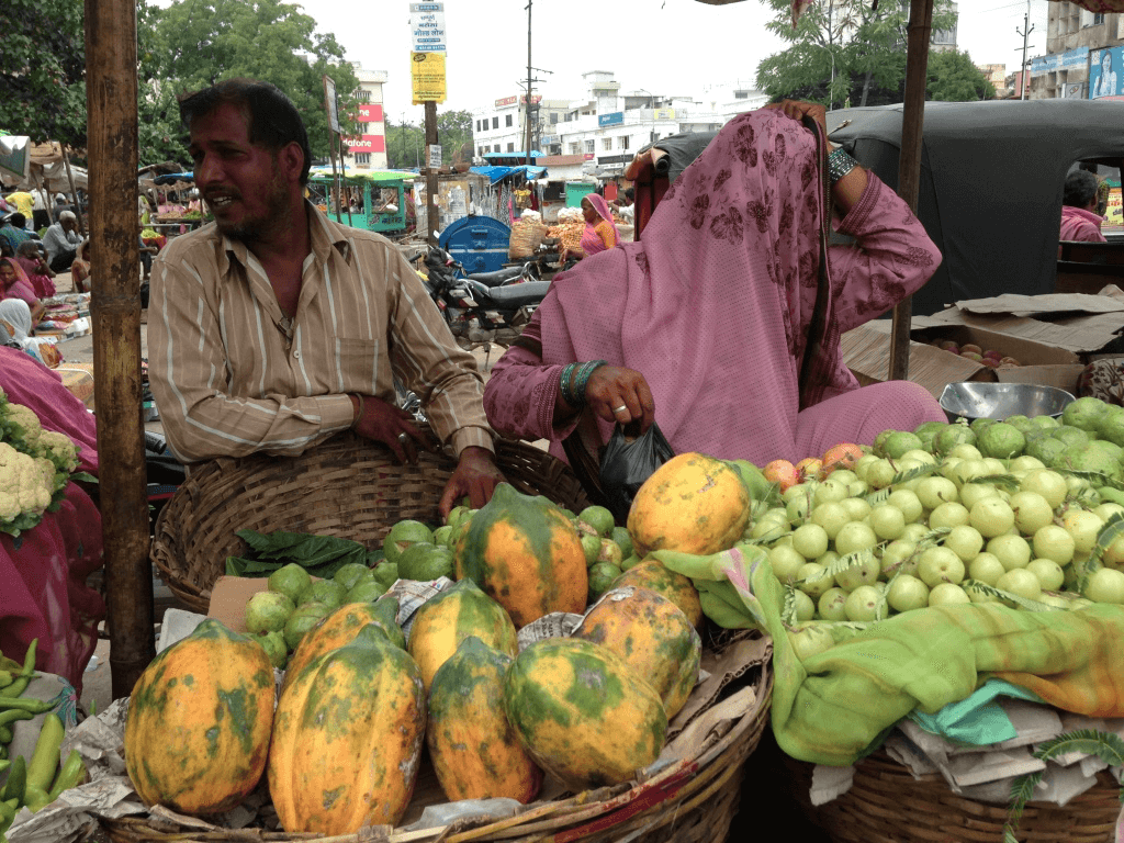 Fruit street market 