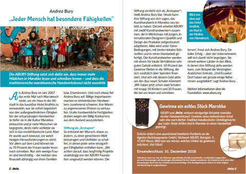 Amira Magazine_Andrea Bury_Moroccan Children School_ABURY Foundation