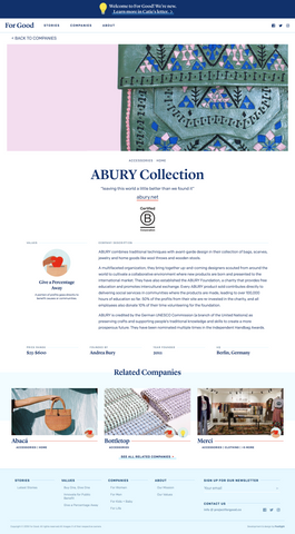 FOR GOOD Companies_ABURY Collection_Sustainable Fashion Brand_Handmade Products_Handmade Leather Green Berber Bag