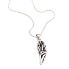 Silver Angel Wing Necklace