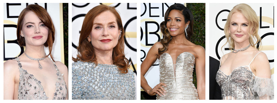 Golden Globes, Emma Stone, Nicola Kidman, Isabelle Huppert, Naomie Harris