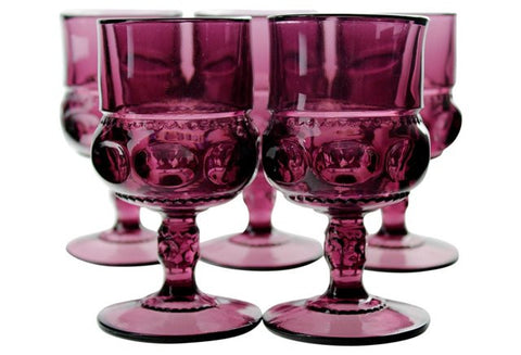 Amethyst Goblets by One Kings Lane