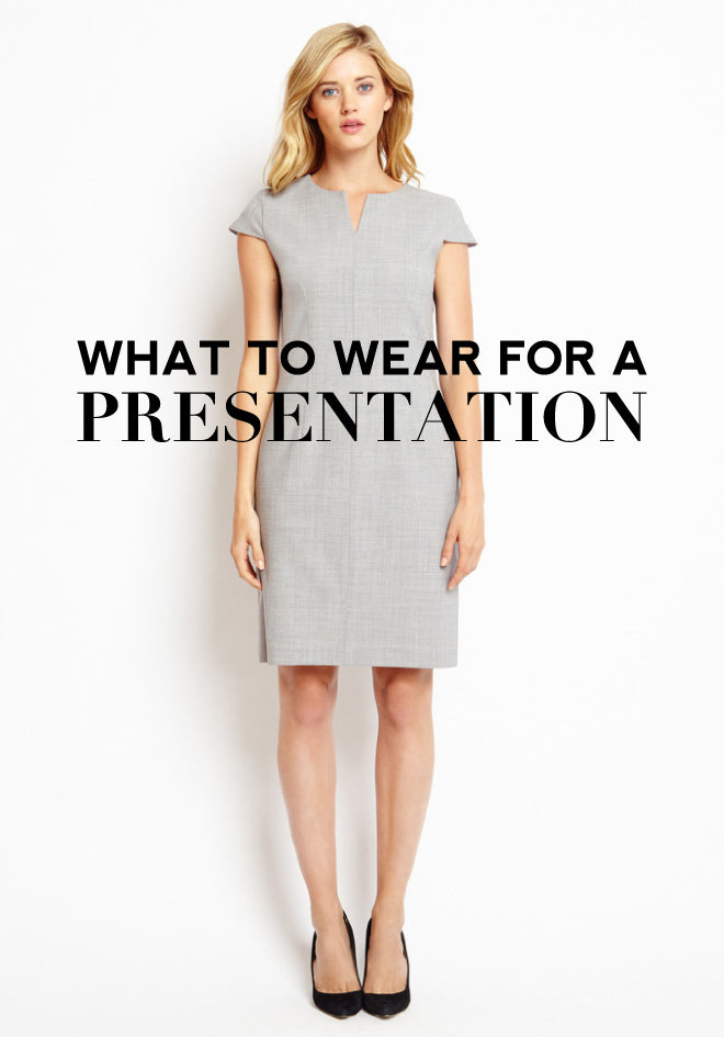 What to Wear for That Big Presentation | Of Mercer
