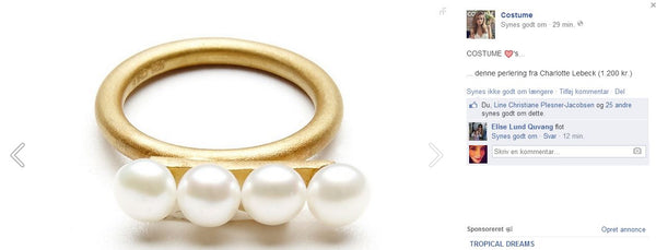 EVE PEARL RING!