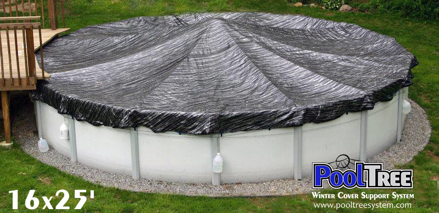 Pooltree system, pool tree system, winter cover system, aboveground pools, above ground pool, pool pillow, pool cover, mesh cover, pool closing, pool winterization, support system, swimming pool, winter pool cover, winterizing, air pillow, pool accessory, oval pool, cover pillow, pool equipment, swimline, in the swim, pool mate, pillow pal, swim central, porous cover, pool pump, pool winter cover, pool cover support, oval pool cover, oval winter cover, pool closing kit