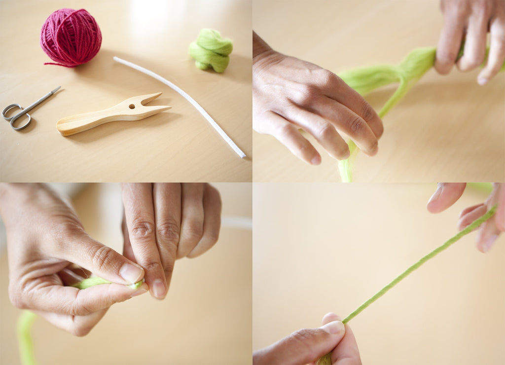 tutorial flor de lana paso1