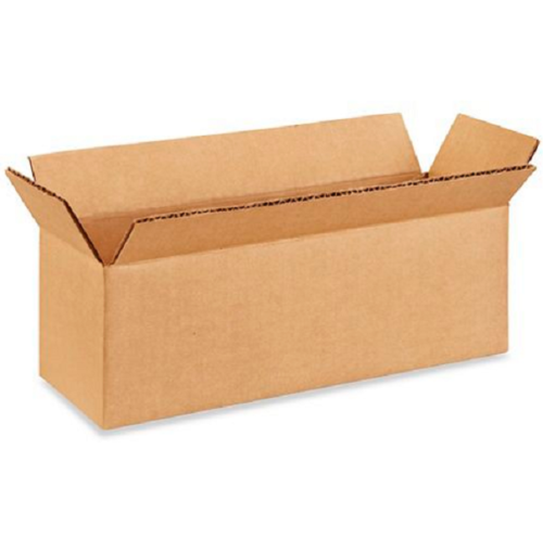 Pack of 10 boxes 5.5 X 4.7 X 10.2 inches AM 5 Ply Packaging Long Corrugated Rectangular Boxes White 
