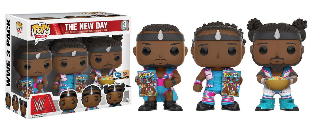 new day action figure 3 pack