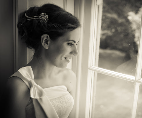 Lucy Pearl Wedding Headpiece