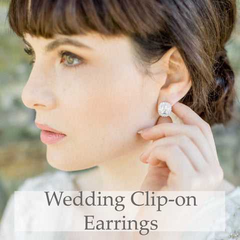 Wedding Clip-on Earrings