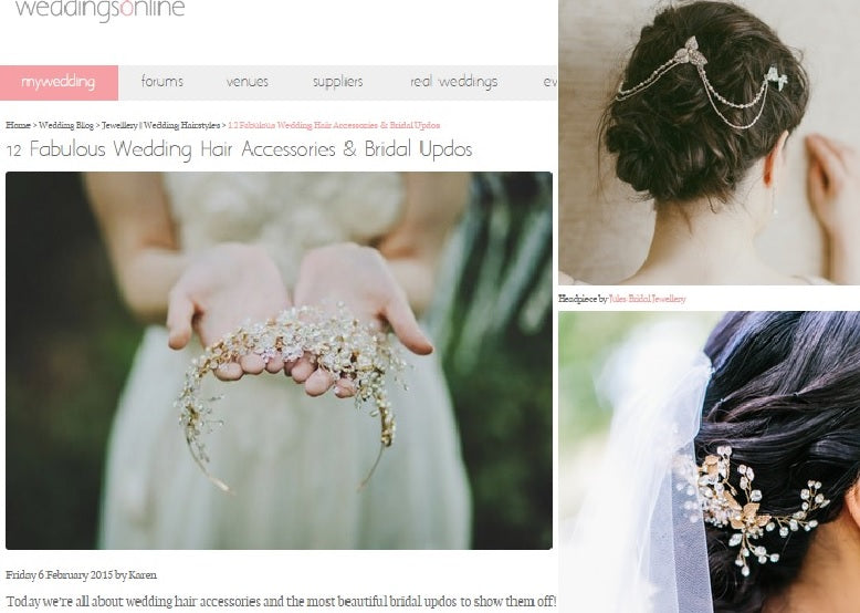 Weddings Online Blog 12 Fabulous Headpieces
