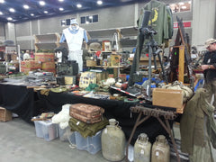 OVMS Show of Shows Militaria Show - War's End Shop Setup