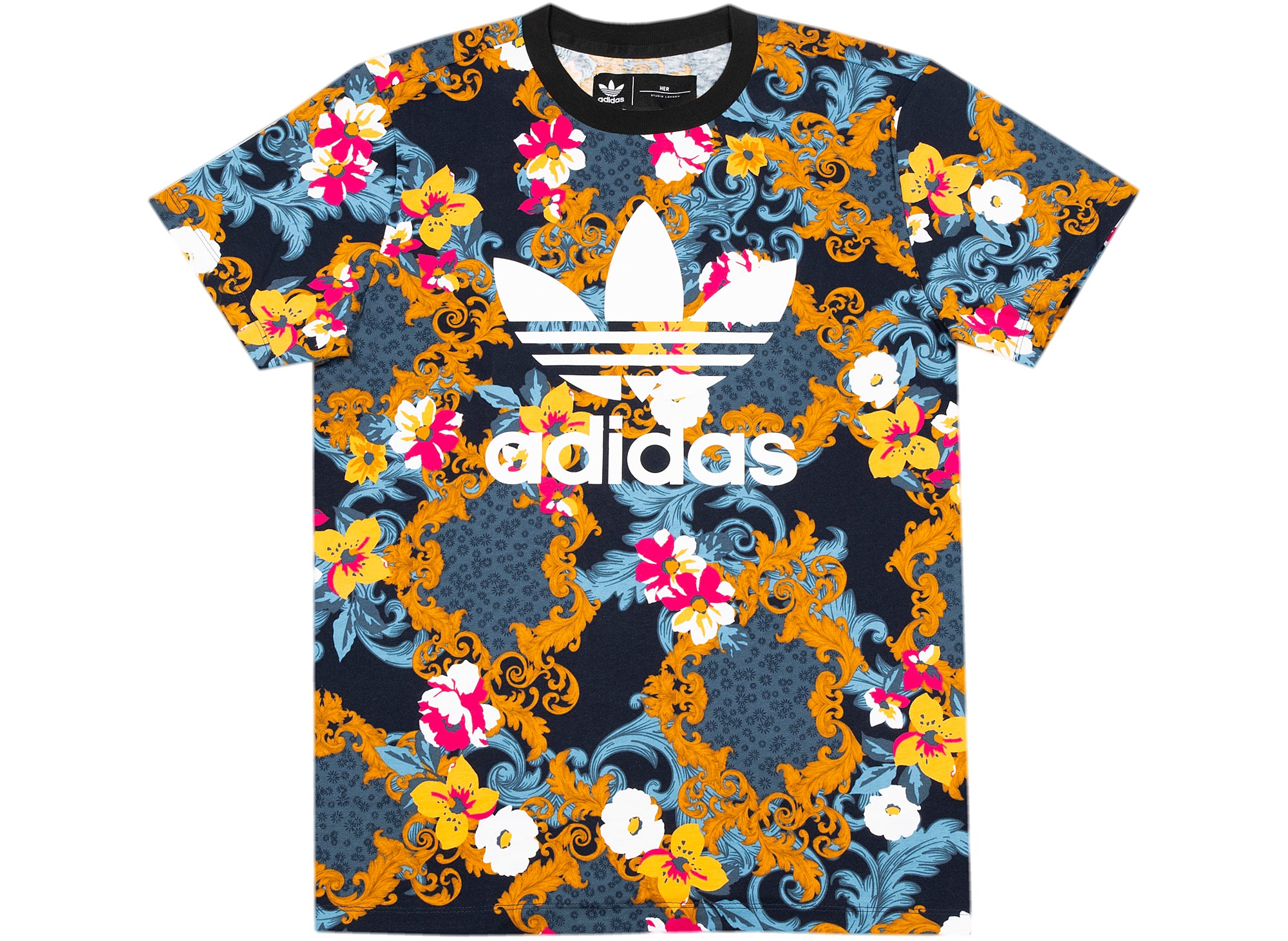 cyklus Når som helst indenlandske HER Studio London x adidas Floral All Over Print Women's T-Shirt – Oneness  Boutique